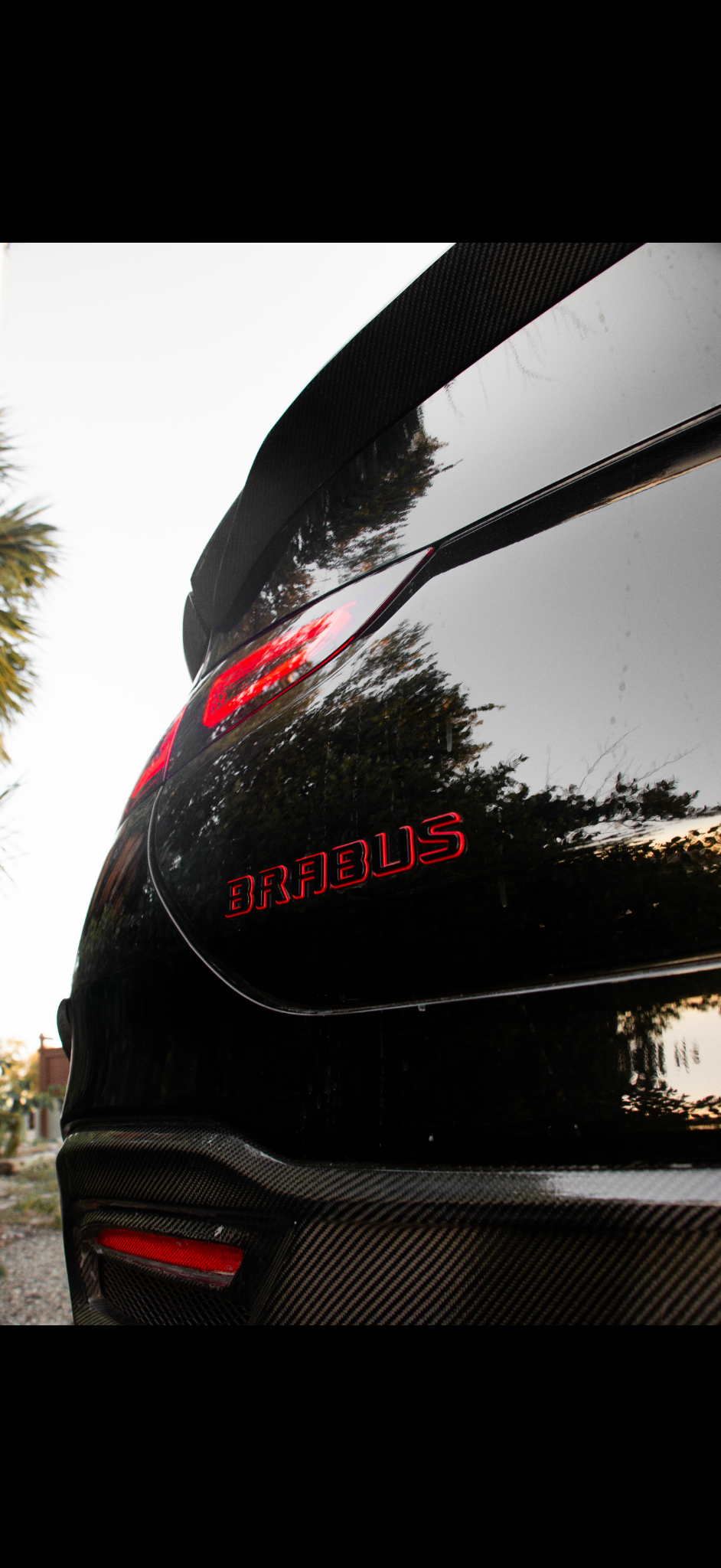 Brabus rear badge detail