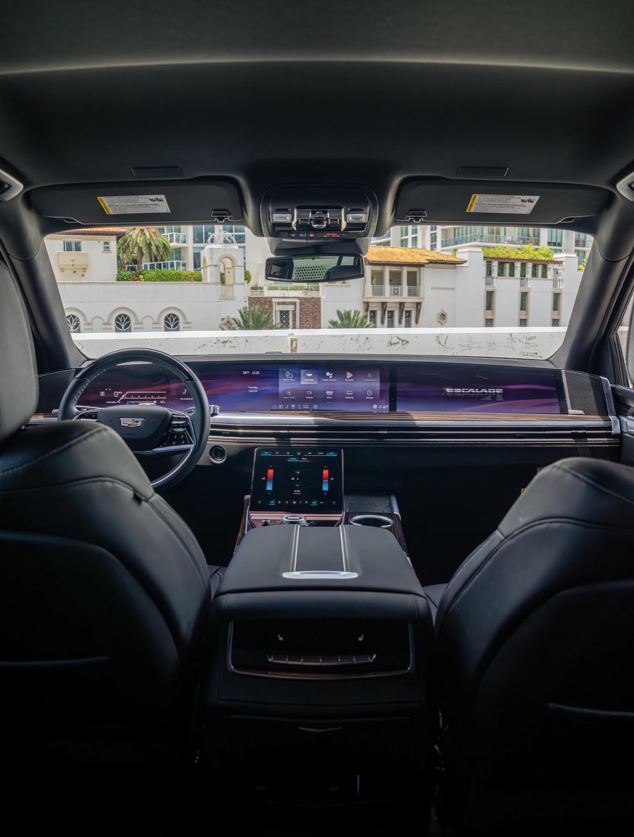 2025 Cadillac Escalade interior wide view