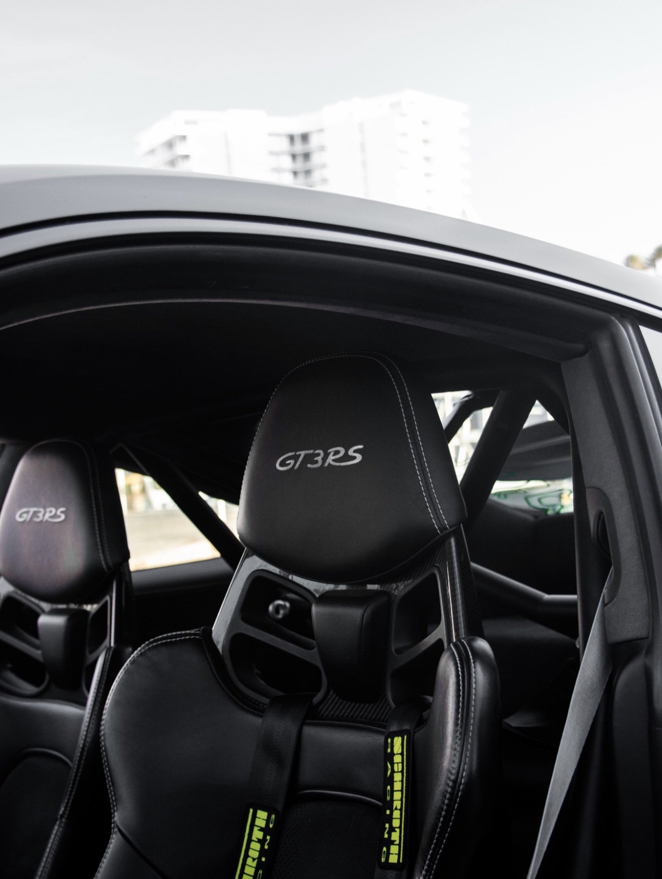 Porsche GT3RS interior